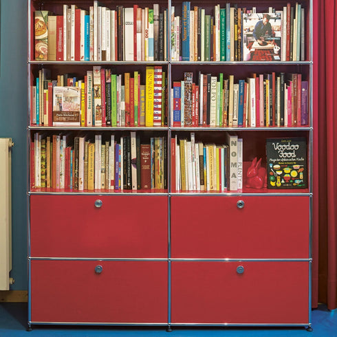 USM Shelf With 3 Compartments & 2 Falling Boards